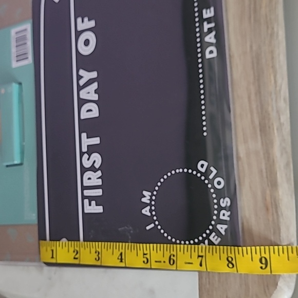 New Kate & Milo First and Last Day Chalk Sign NWT - Picture 5 of 5